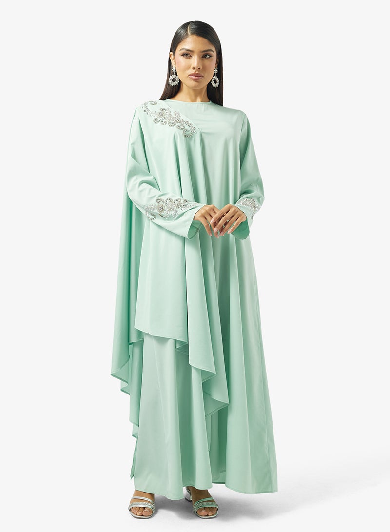 Khizana Embellished Abaya - Image 1